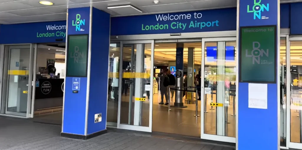 london city airport